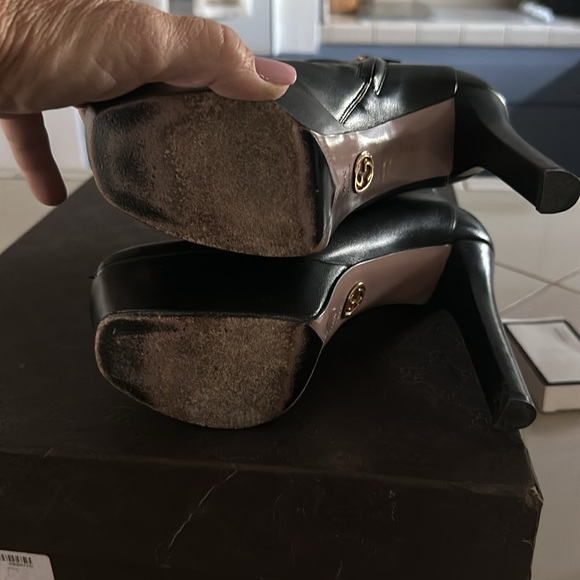 Gucci Platform Leather Bootie Size 361/2 - Picture 7 of 8